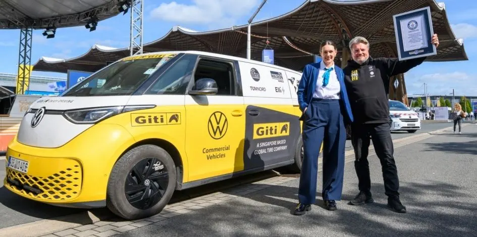 Volkswagen ID.Buzz проїхав 99 767 км і потрапив до Книги рекордів Гіннеса