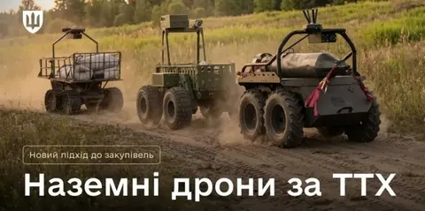 Міноборони вперше оголосило тендер на закупівлю наземних роботів