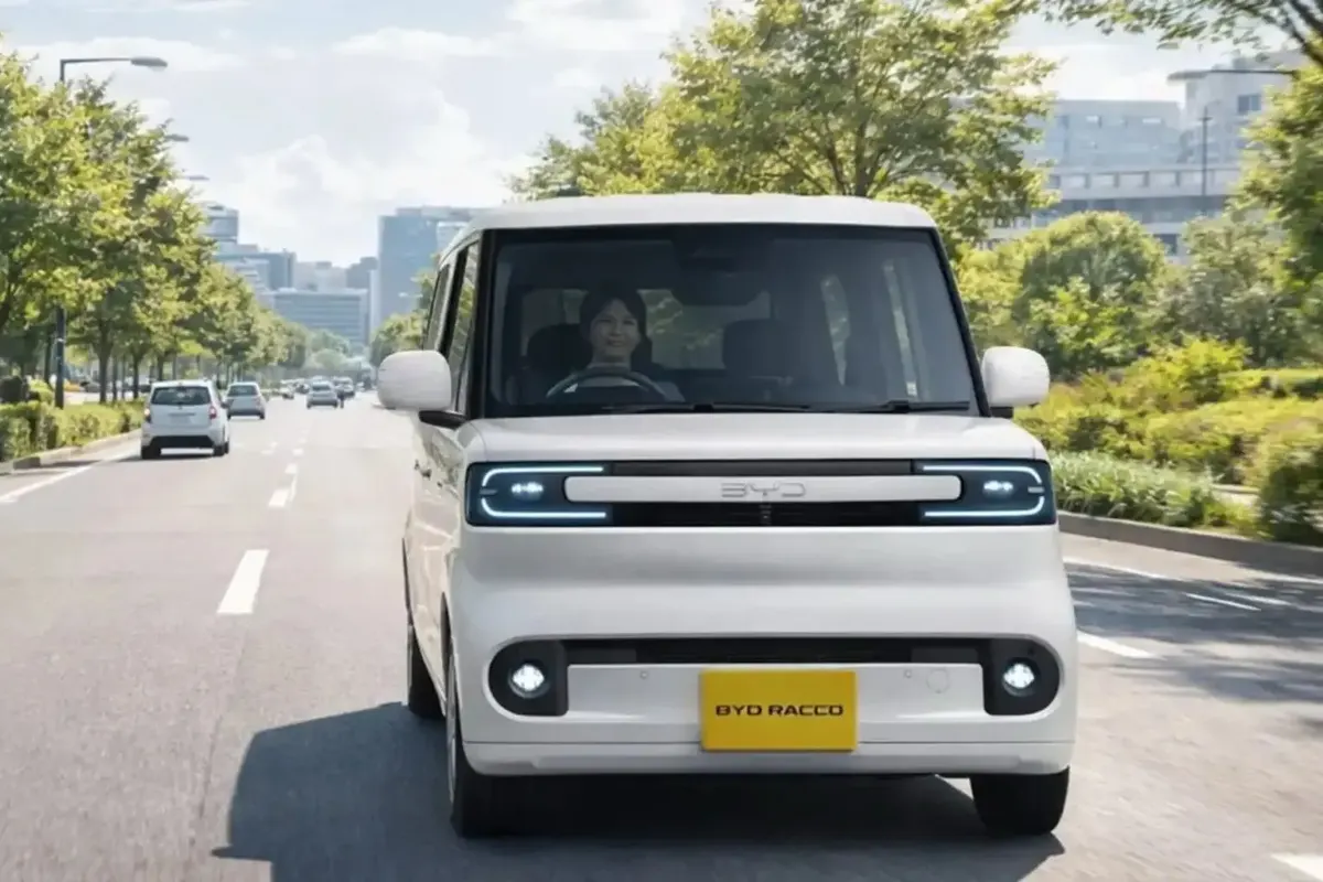 BYD представив в Японії перший кей-кар Racco: ціна та технічні дані