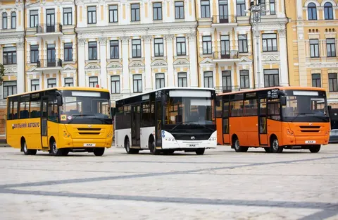 Частка нових автобусів на ринку України впала до 37%