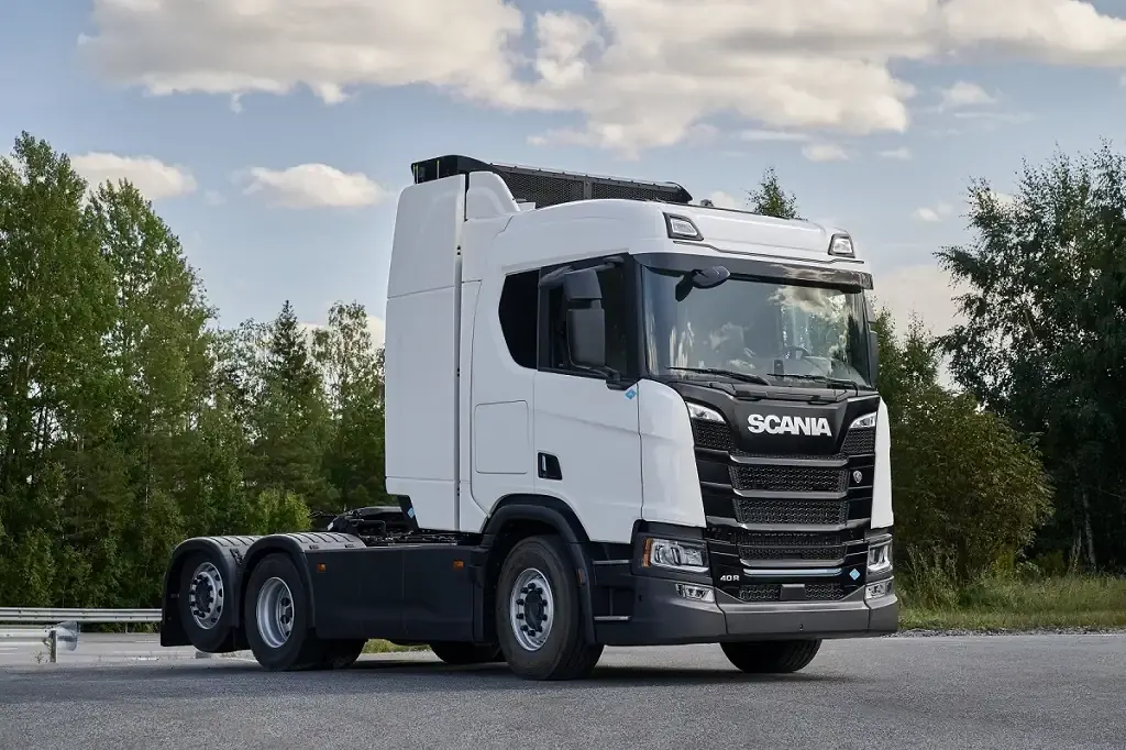 Scania випробує водневі тягачі з силовими установками Toyota