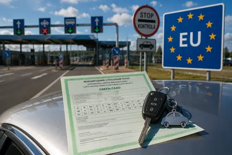Зелена карта 2025: штрафи в ЄС та нові правила для водіїв