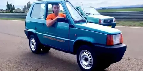 Італієць створив найвужчий автомобіль у світі з Fiat Panda 1993 року