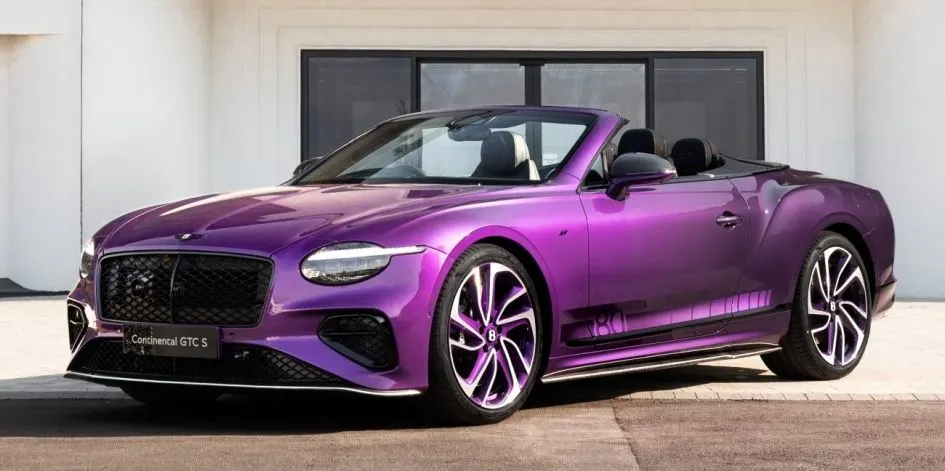 Bentley відсвяткував 80 років у Крю унікальним Continental GTC