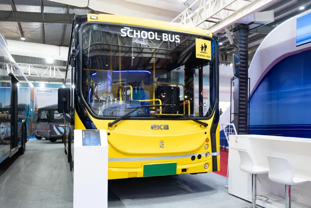 В Індії презентували електричний шкільний автобус EKA 9M: що відомо