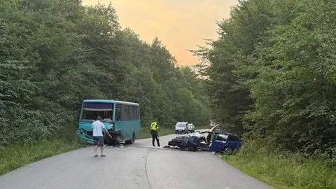 На Львівщині Skoda вилетіла на зустрічну смугу: 11 постраждалих у ДТП з автобусо