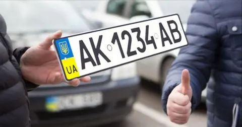 Номерні знаки України: що означають літери, цифри та кольори