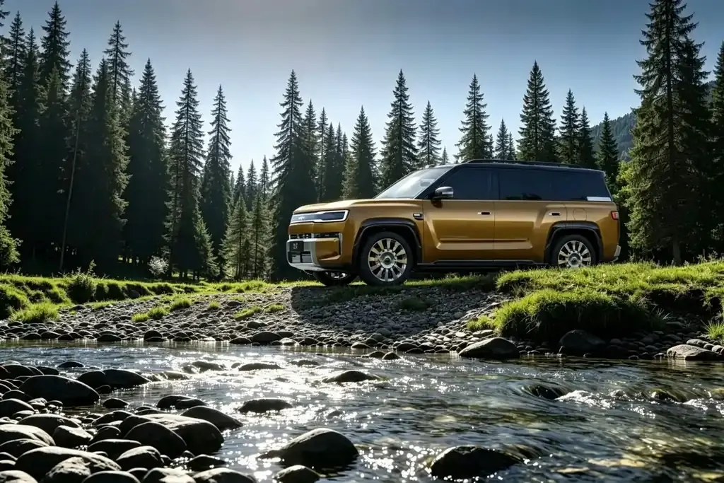 BYD показав флагманський позашляховик Ti 9 із запасом ходу 310 км на електротязі