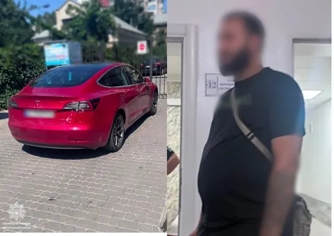 У Тернополі водій Tesla повторно сів за кермо без прав і під наркотиками