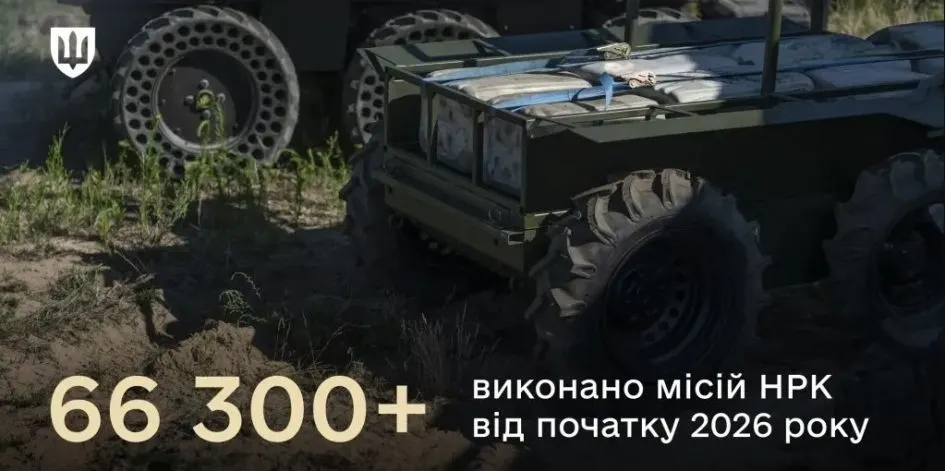 66 300 місій: як НРК змінюють логістику на фронті