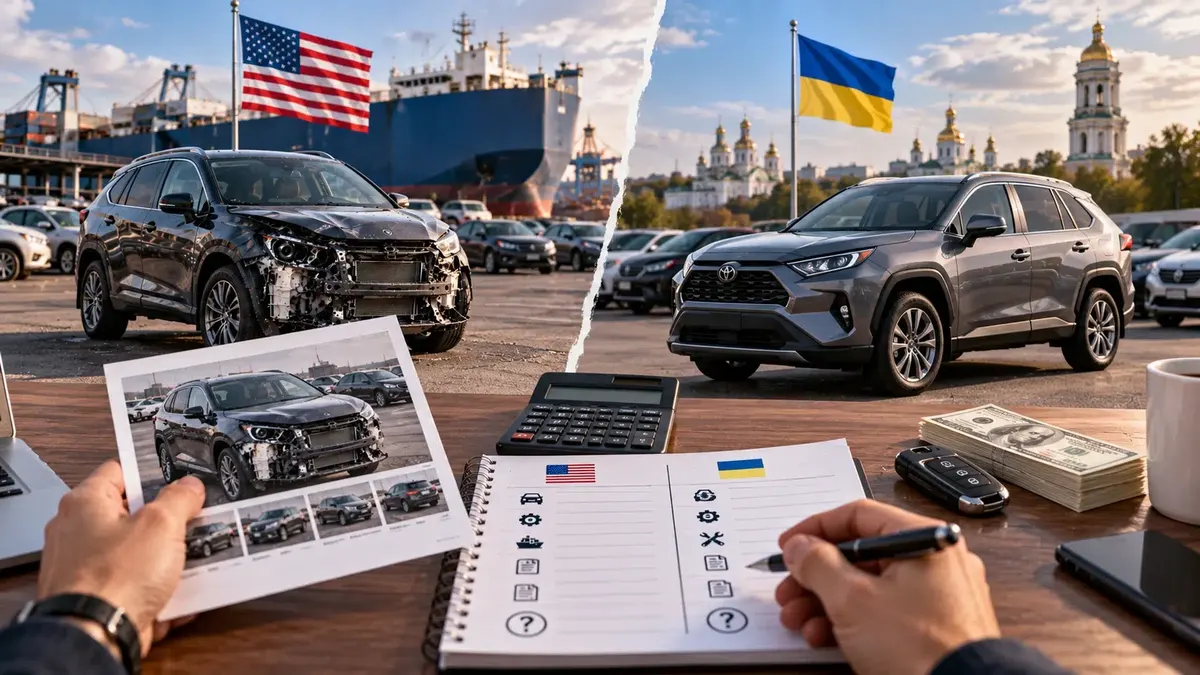 Авто з США чи вже в Україні: як рахувати кінцеву вартість