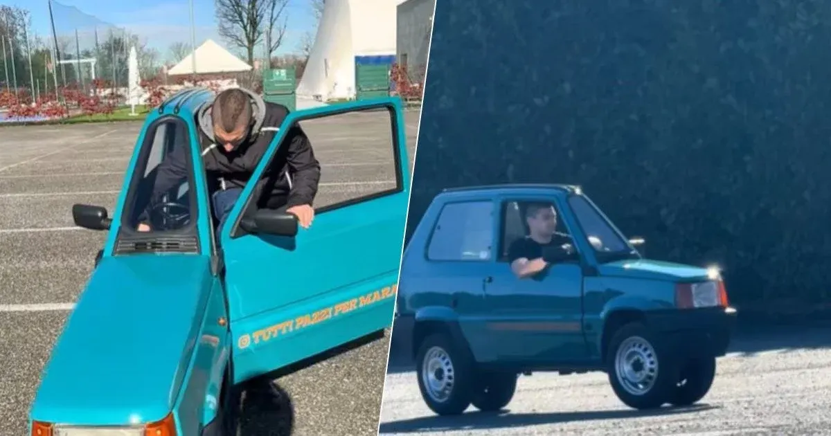 Fiat шириною 50,2 см: італієць зібрав найвужчий автомобіль у світі
