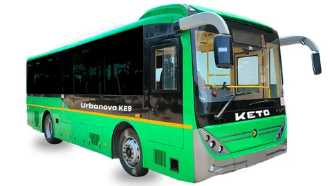 Keto Motors представила перший електробус Urbanova KE9 для Індії